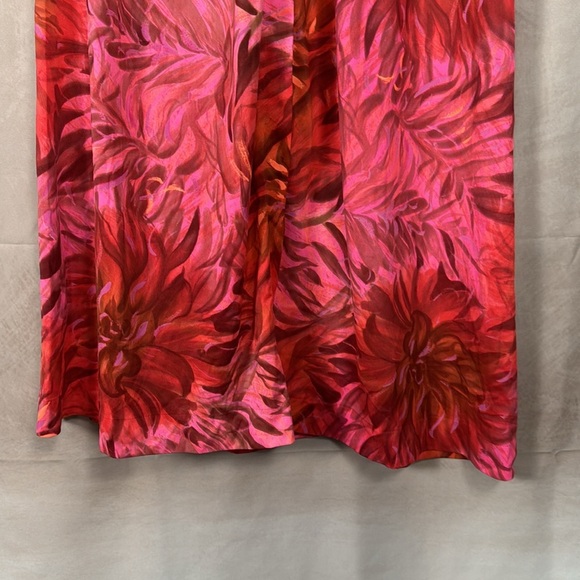 Vintage JCPenney Loungewear Robe Mumu Nightgown Women Large Babydoll Floral 70's - Picture 7 of 13